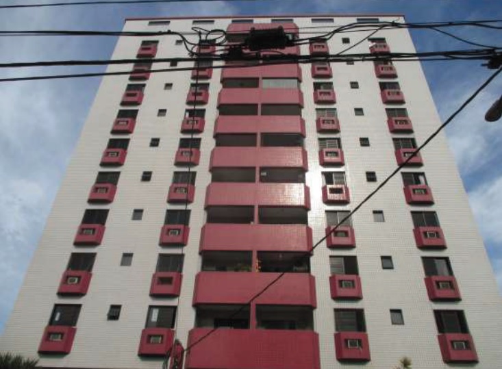 Apart. 3 dorms c/ área privativa de 131m² situado a Rua Comendador Alfaia Rodrigues - Embaré - Santo