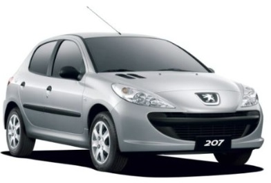 Veículo Peugeot 207 Ano 2012