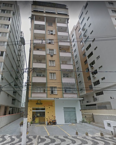 Apart. 2 dorms c/ área construída de 78m² situado a Rua Gov. Pedro de Toledo - Boqueirão - Santos/SP