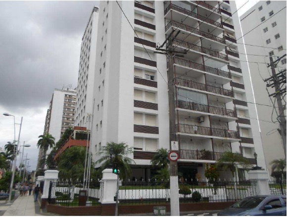 Apart. 3 dorms c/ área privativa de 156m² situado a Av. Vicente de Carvalho - Gonzaga - Santos/SP