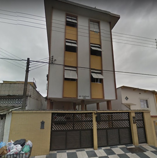 Apart. 1 dorm. c/ área útil de 39m² situado a Rua Bento Viana - Parque Bitaru - São Vicente/SP