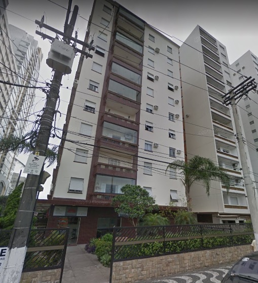 Apart. 3 dorms c/ área total de 120m² situado a Av. Bartolomeu de Gusmão - Embaré - Santos/SP