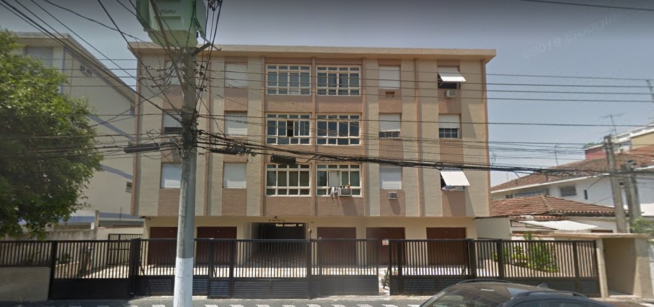 Apart. 2 dorms c/ área útil de 68m² situado a Rua Ricardo Pinto - Aparecida - Santos/SP