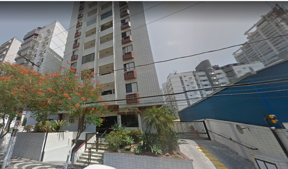 Apart. 2 dorms c/ área útil de 100m² situado a Rua Januário dos Santos - Aparecida - Santos/SP