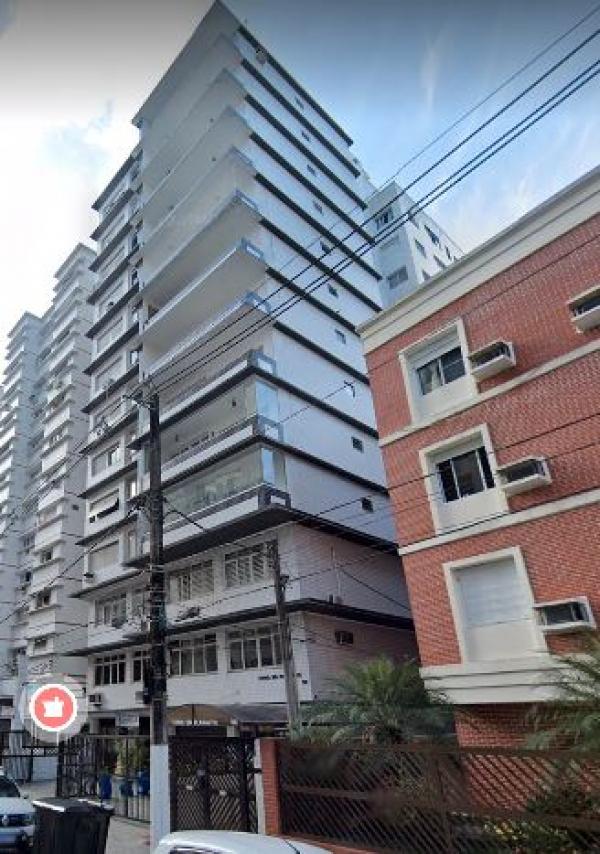 A NUA PROPRIEDADE do Apart. c/ 1 dorm. e área útil de 38,40m² localizado na Rua Governador Pedro de Toledo em Santos/SP