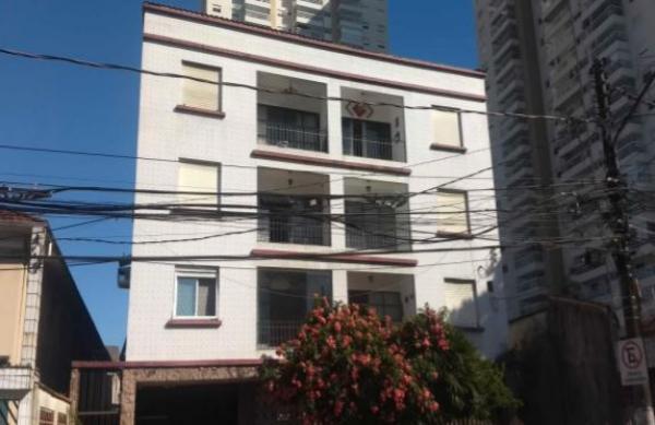 Apart. c/ 3 dorms. e área construída de 114,90m² situado na Rua Antonio Bento em Santos/SP
