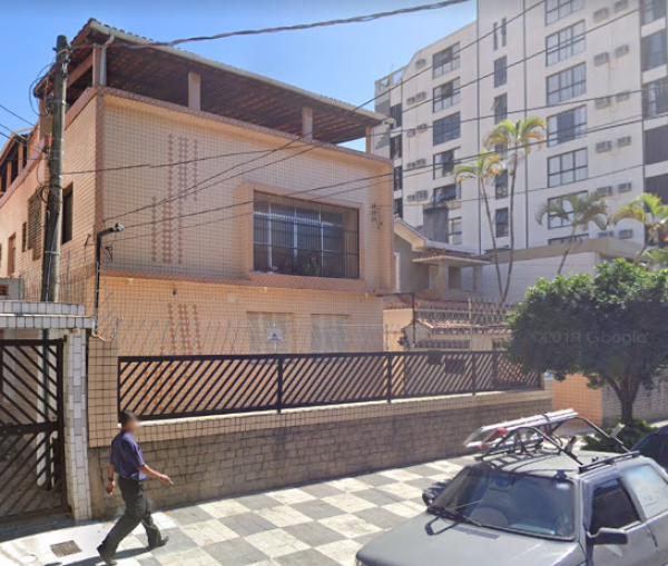 DIREITOS - Apart. c/ área total construída de 61,72m² situado na Rua Manoel Vitorino em Santos/SP