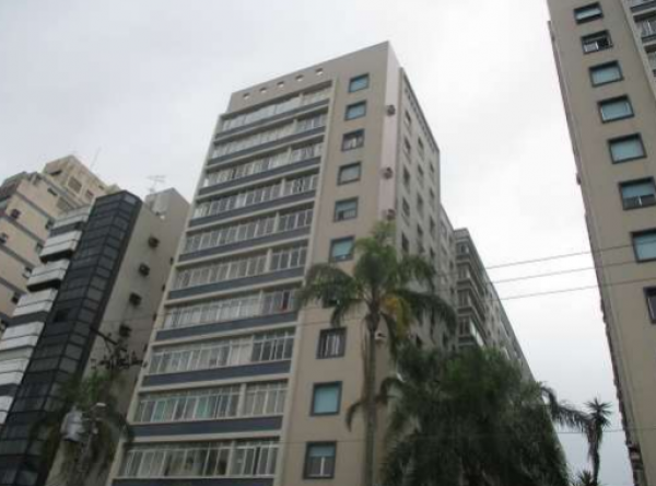 DIREITOS - Apart. c/ 3 dorms. e área de construção de 117,14m² situado na Av. Bartolomeu de Gusmão em Santos/SP