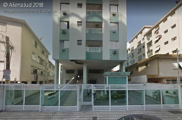 Apart. c/ garagem - área de 118m² - Campo Grande - Santos/SP