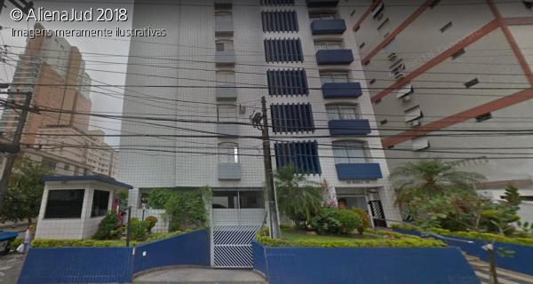 Apart. 3 dorms c/ 152m² situado a Rua Pasteur - Gonzaga - Santos/SP