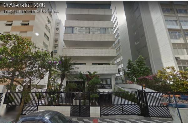 Apart. 3 suítes e 2 vagas de garagem c/ 332m² situado a Rua Arthur Assis - Boqueirão - Santos/SP