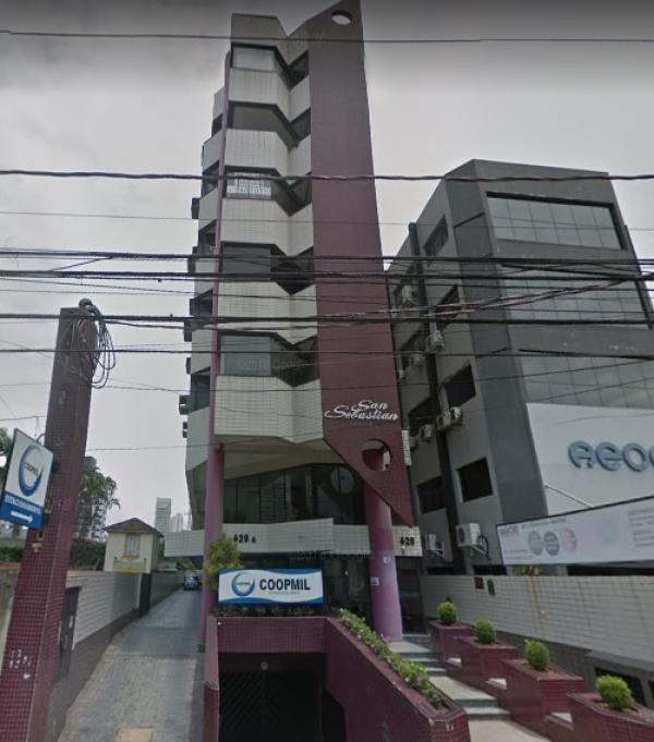 Conjunto Comercial c/ área útil de 109m² situado a Av. Conselheiro Nébias - Boqueirão - Santos/SP